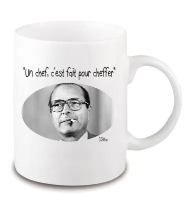 Mug hommage jacques chirac