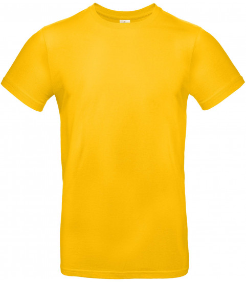t shirt floque jaune citron