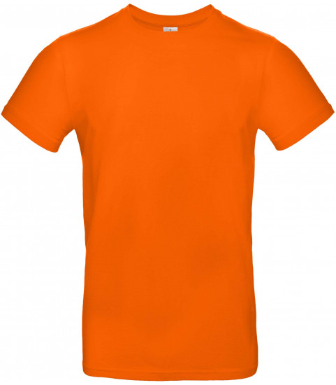 t shirt floque orange