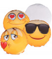 Coussin smiley personnalisable