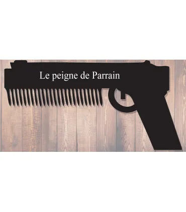Pistolet peigne personnalisé