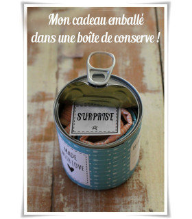 boite de conserve emballage