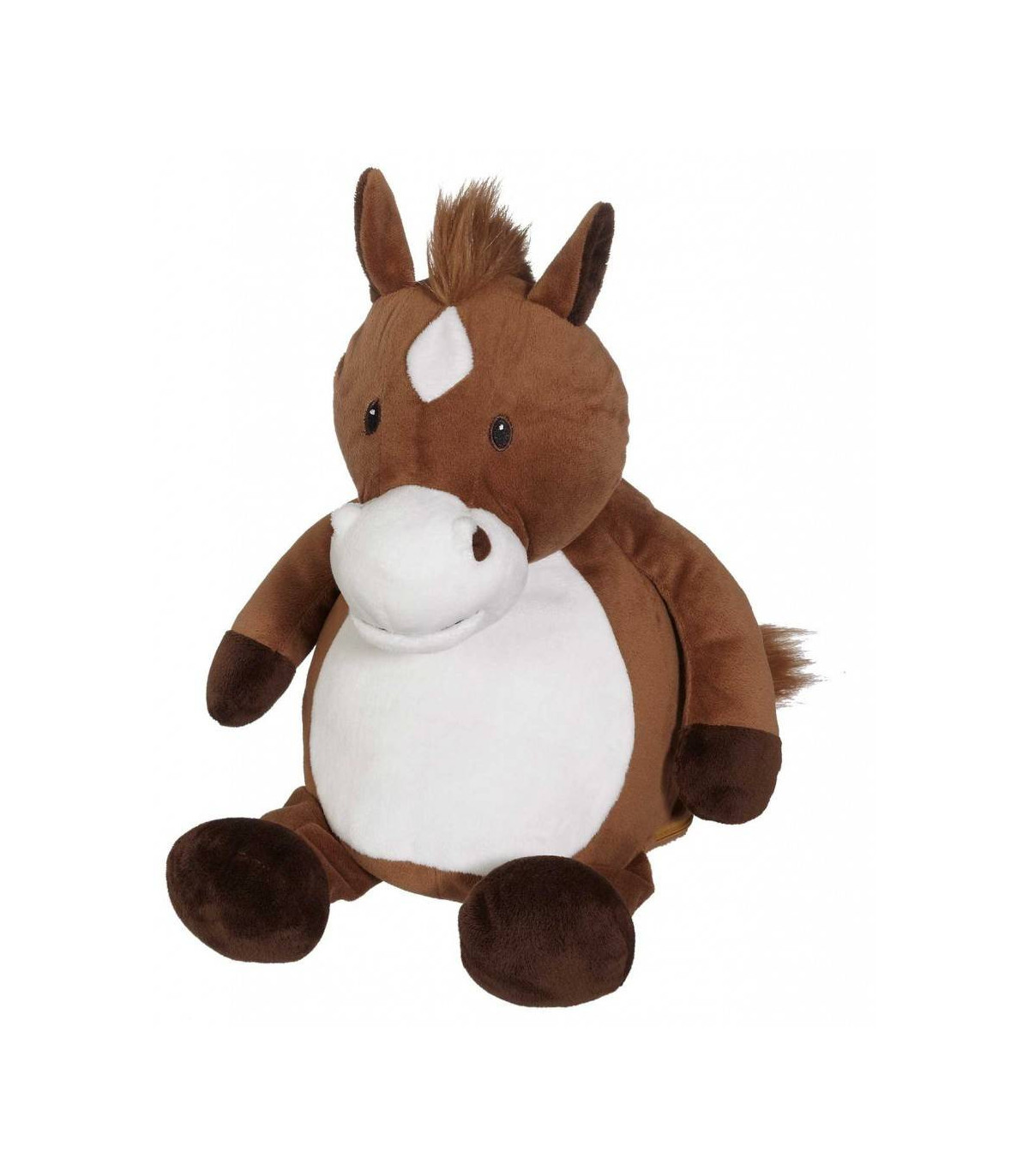 Peluche cheval personnalisee avec broderie de prenom. Peluch