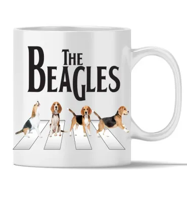 Mug chien race beagles