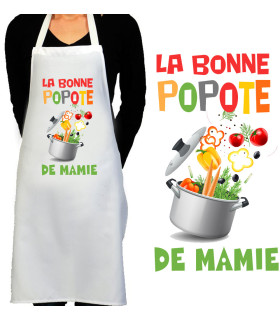 tablier de cuisine popote mamie