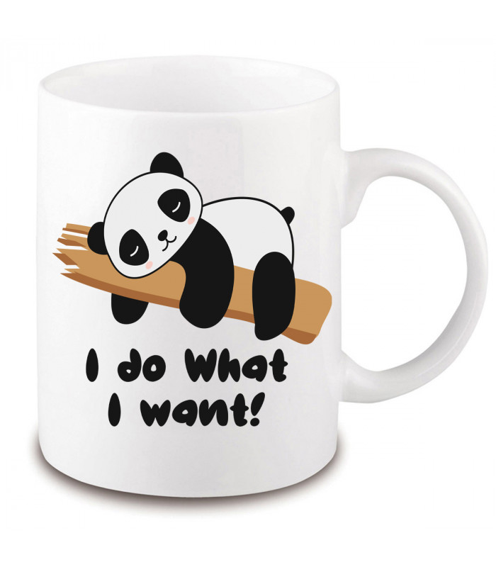 Mug panda personnalisable