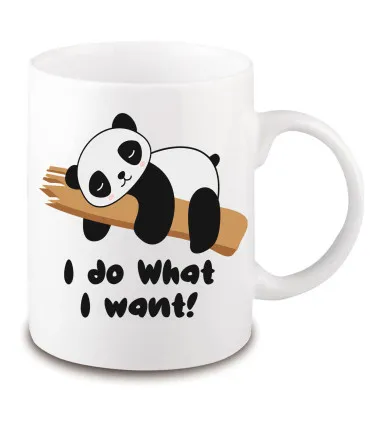 mug panda rigolo