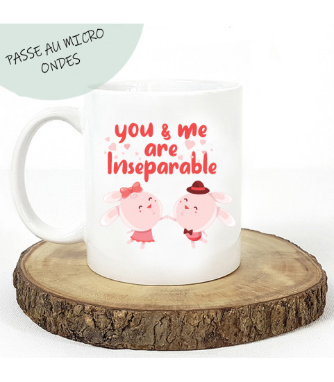 mug inseperables