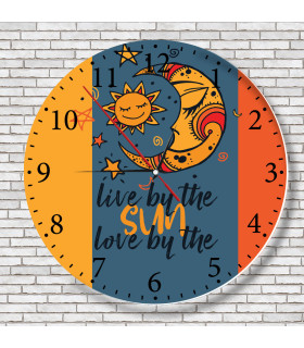 horloge lune design