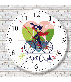 horloge couple parfait
