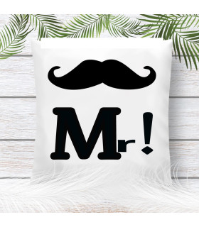 coussin moustache