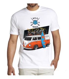 tee shirt surf rider