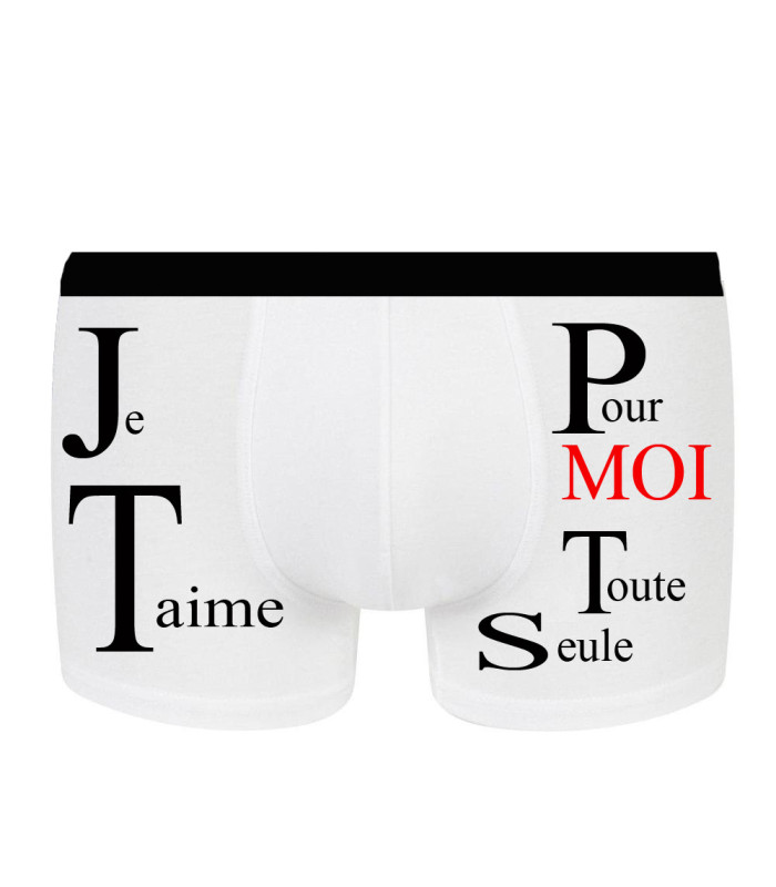 Boxer homme à moi toute seule