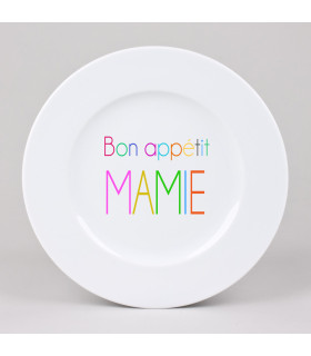 mon assiette personnalisée