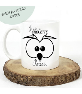 mug parrain chouette