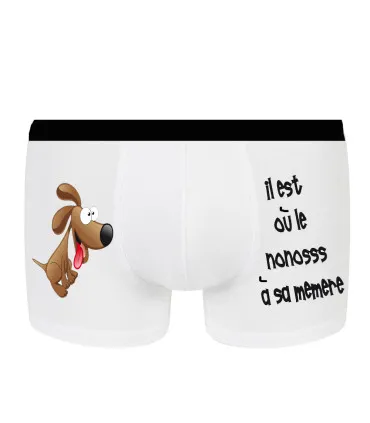 Boxer os chien marron