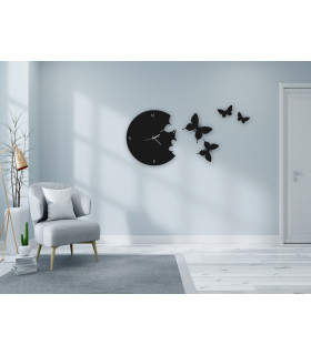 horloge design papillon