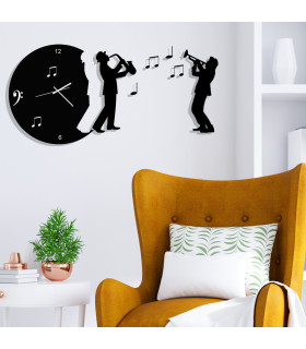 horloge les musiciens