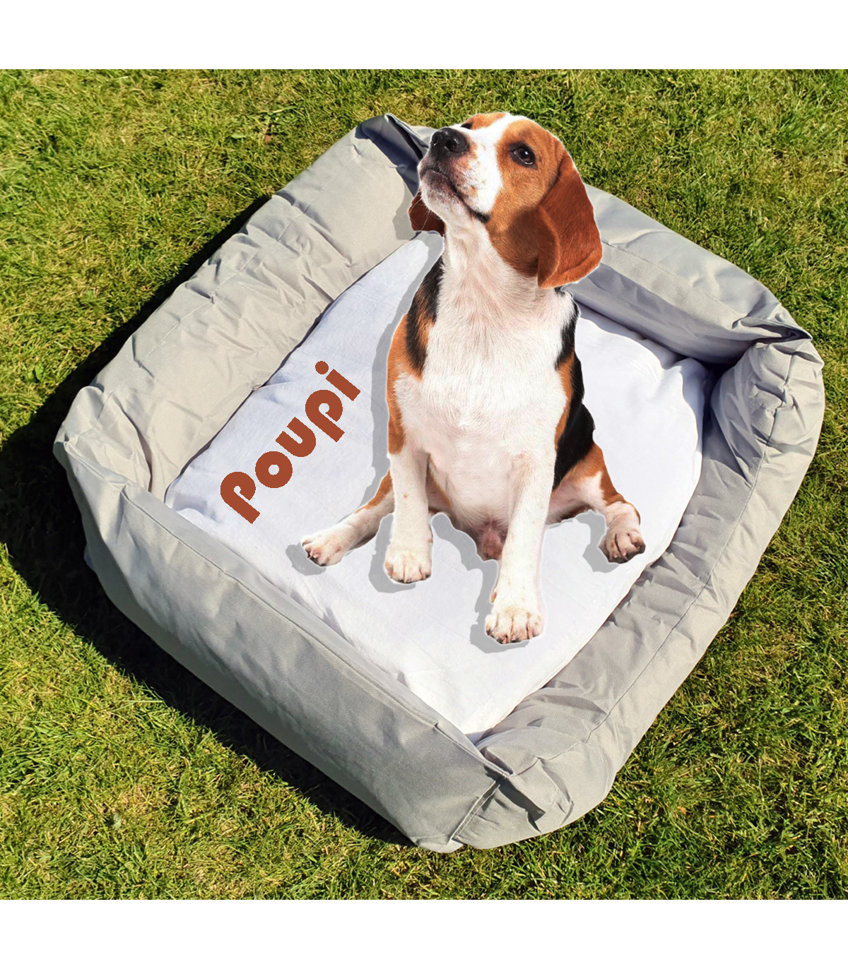 Panier lit pour chien personnalisé avec confort optimal pour