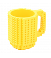 Mug pour pièce légo jaune