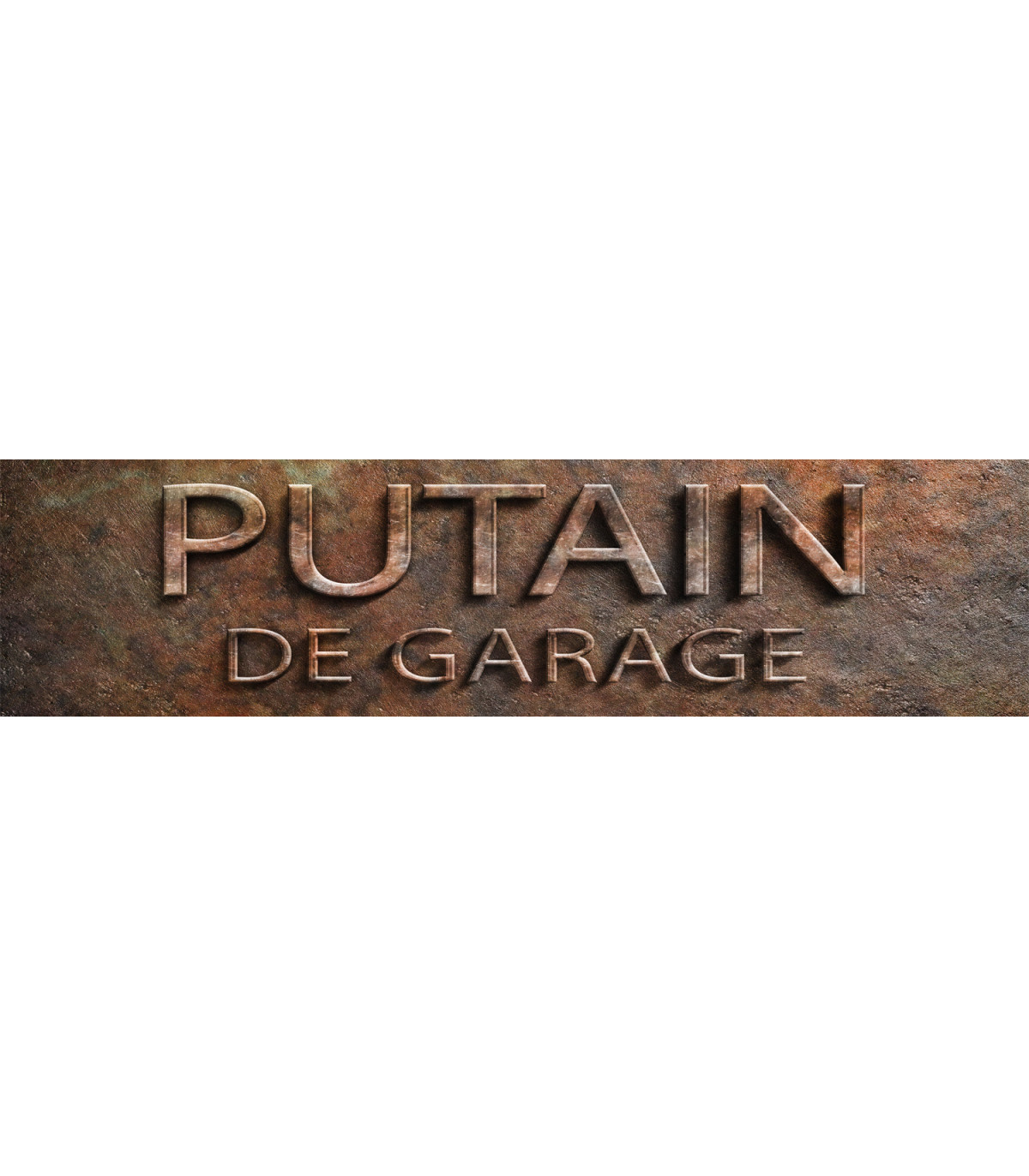 Plaque Dibond Vintage Peugeot Service Déco Aluminium France