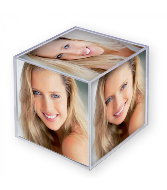 Cube photo transparent