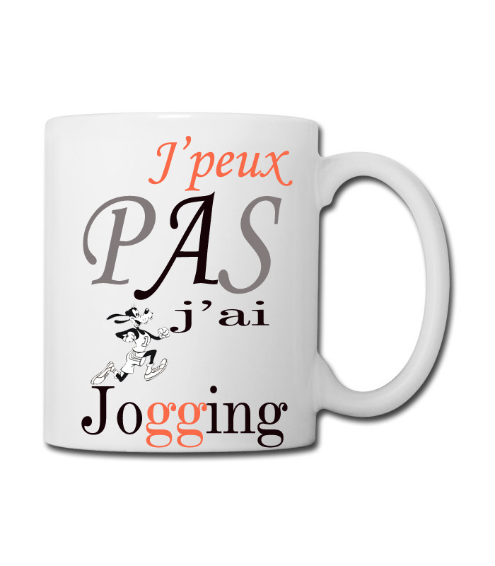 Mug j'ai jogging