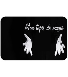 tapis de magie personnalisé