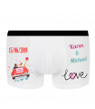Cadeau boxer just married