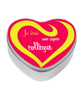 Boite coeur personnalisée