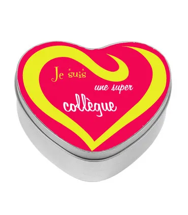 Boite coeur personnalisée