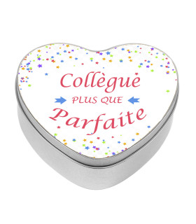 boite coeur personnalisée collègue