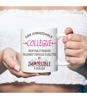 mug pour collegue geniale