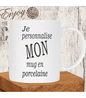 mug en porcelaine photo