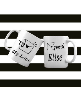 mug carte amour