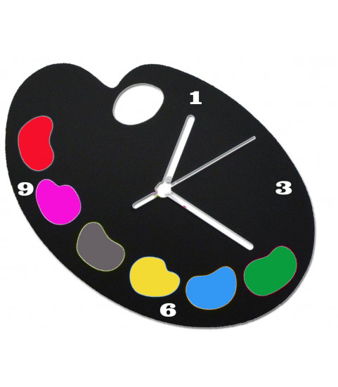 horloge pour peintre