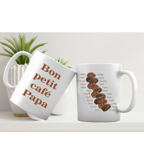 Mug cafe multi langues