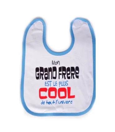 bavoir grand frère cool