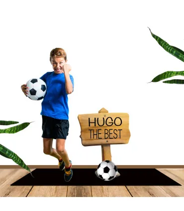 photo découpée statuette sport