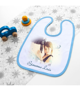 bavoir bebe avec photo