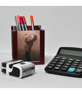 pot à crayons bois photo