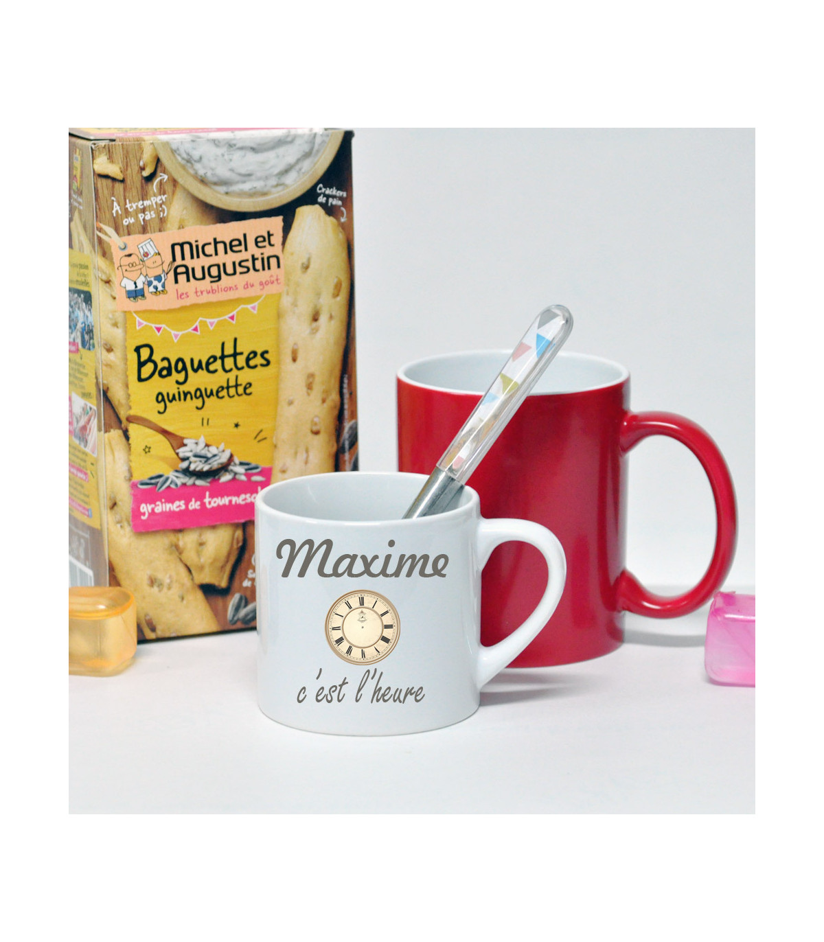 Mug personnalisé avec photo et texte - Mug imprimé avec photo ou