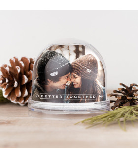 boule a neige avec photo