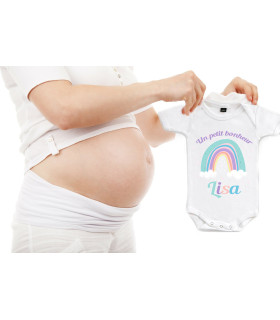 body arc en ciel bebe
