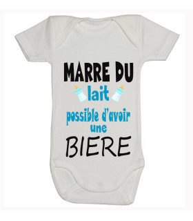 body rigolo bebe biere