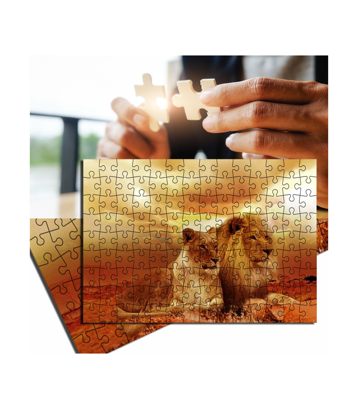 Personnalisé Imprimé Jigsaw Puzzle personnalisé photo Jigsaw Puzzle Cadeau environ A4 