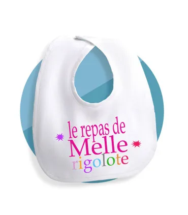 bavoir pour melle rigolote