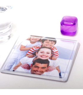 sous verre plastique photo