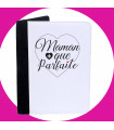 Pochette Porte-Documents "Maman Plus Que Parfaite" Personnalisable - Lecture, Écriture, Rangement