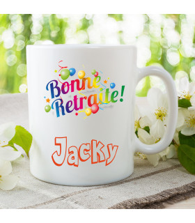 Mug bonne retraite